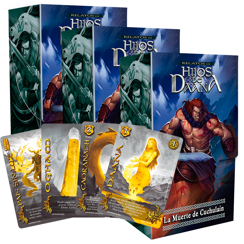 PREVENTA - La Muerte de Cuchulain x3 + 2 cartas secretas al azar