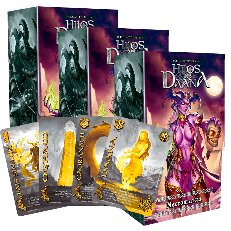 PREVENTA - Necromancia x3 + 2 cartas secretas al azar