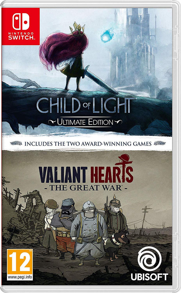 Child of Light Ultimate Edition + Valiant Hearts: The Great War - Nintendo Switch