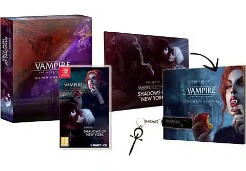 Vampire the Masquerade Coteries and Shadows of New York, Nintendo Switch,  Funstock, 5056607400069 