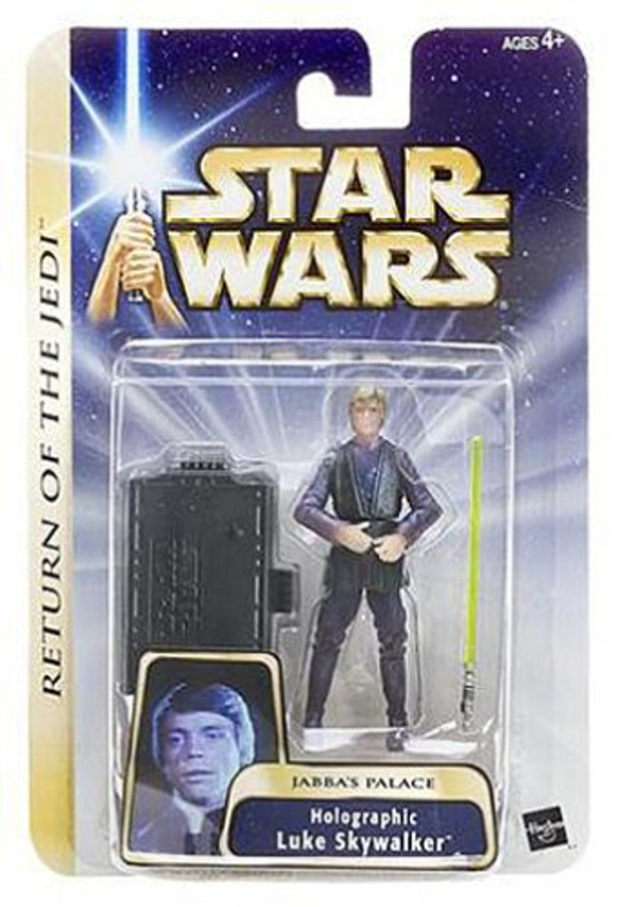 Hasbro Star Wars ROTJ Holographic Luke Jabba's Palace