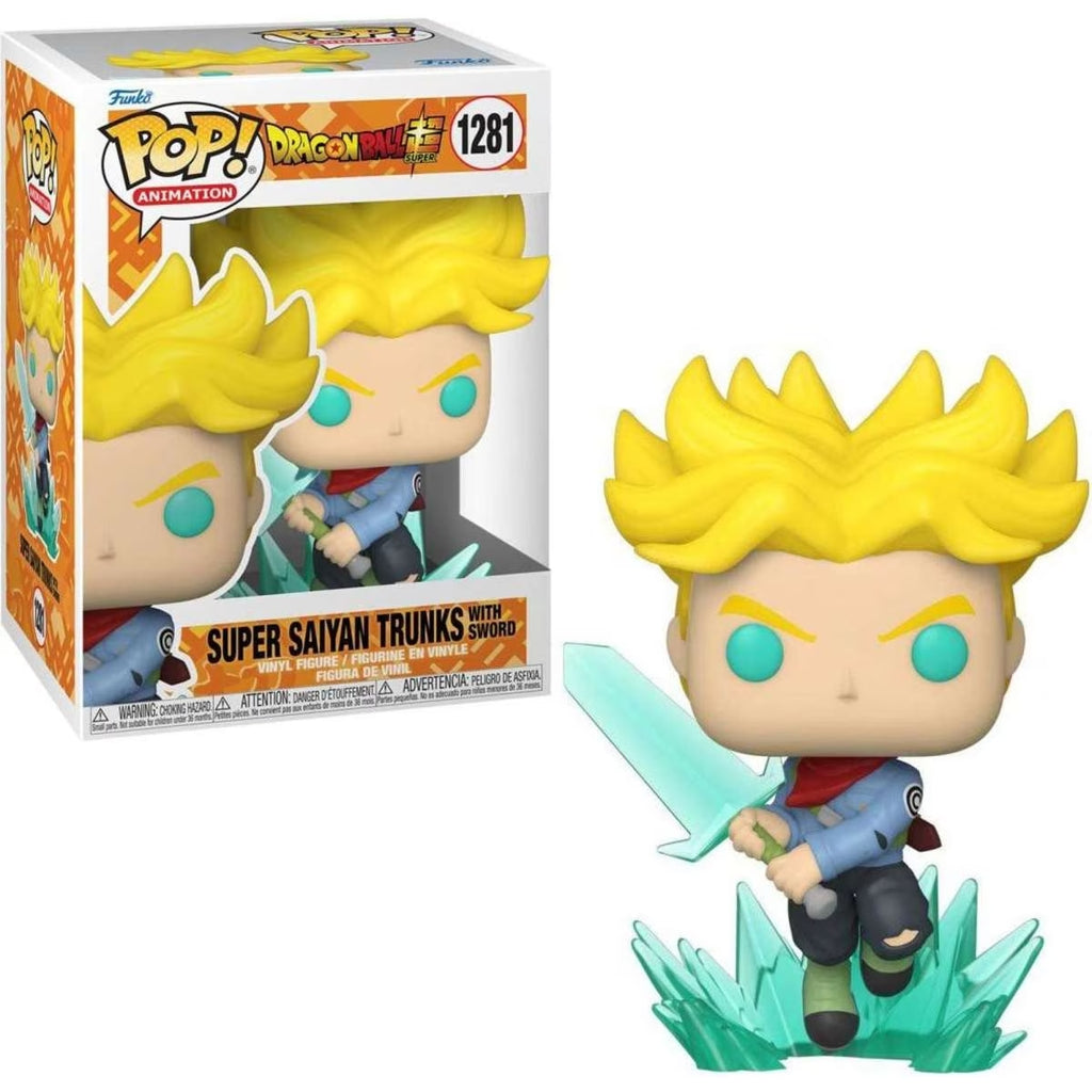 Funko Pop: Dragonball Super -Super Saiyan Trunks W/ Spirit Sword - 1281