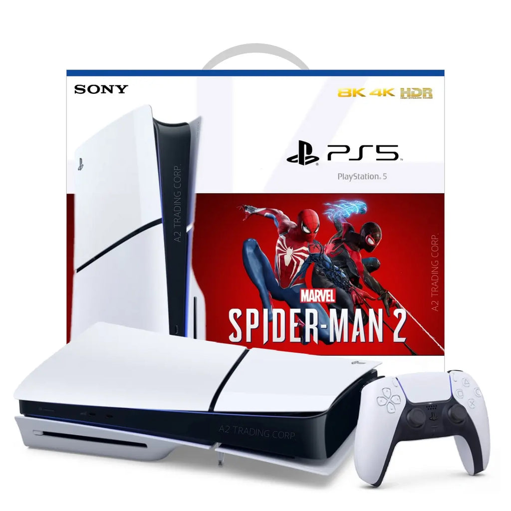 Consola Playstation 5 (Digital) y juego Spider-Man 2