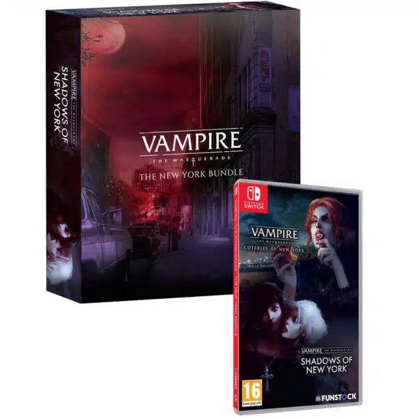 Vampire the Masquerade Coteries and Shadows of New York, Nintendo Switch,  Funstock, 5056607400069 