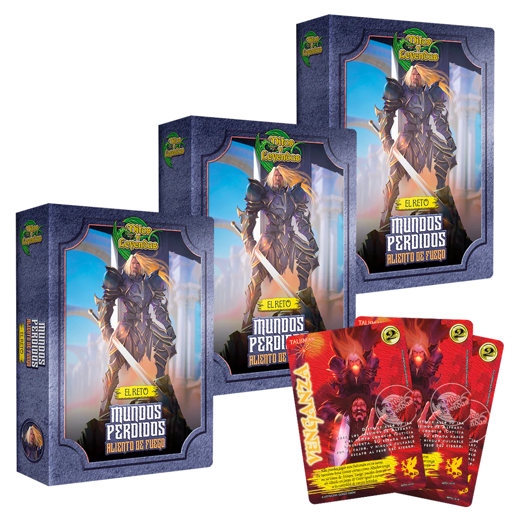 PREVENTA x3 Mundos Perdidos Primera Era 2026 - Aliento de Fuego + 3 Buy a box