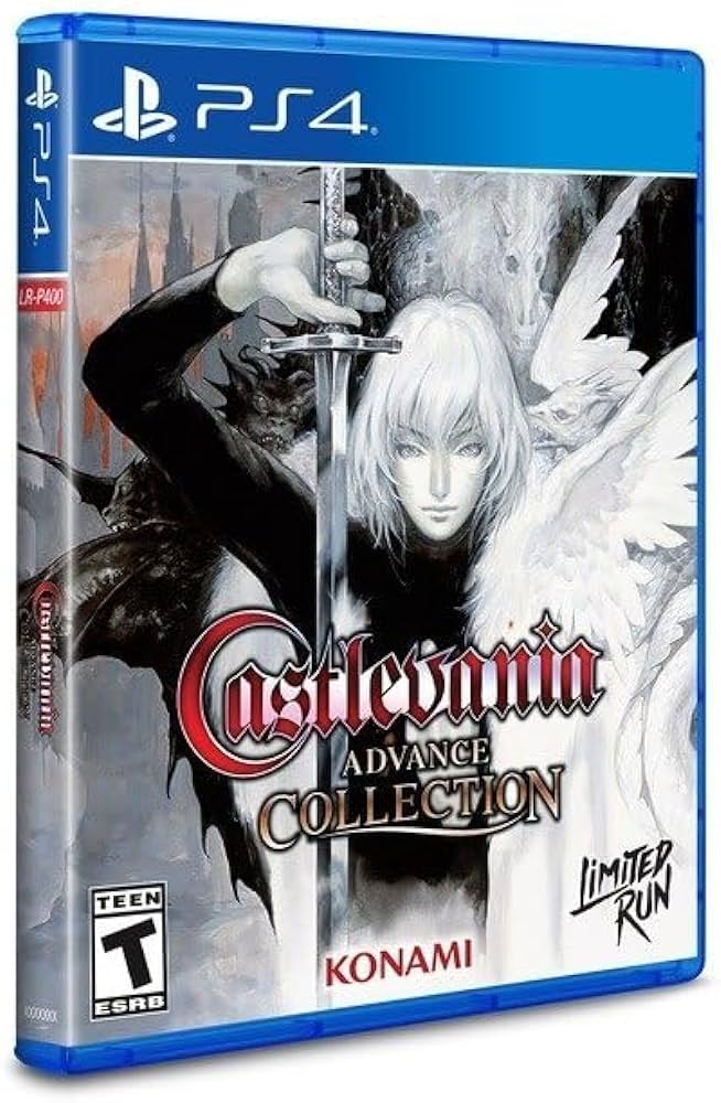 Castlevania Advance Collection Classic Edition - Aria of Sorrow Cover - Playstation 4