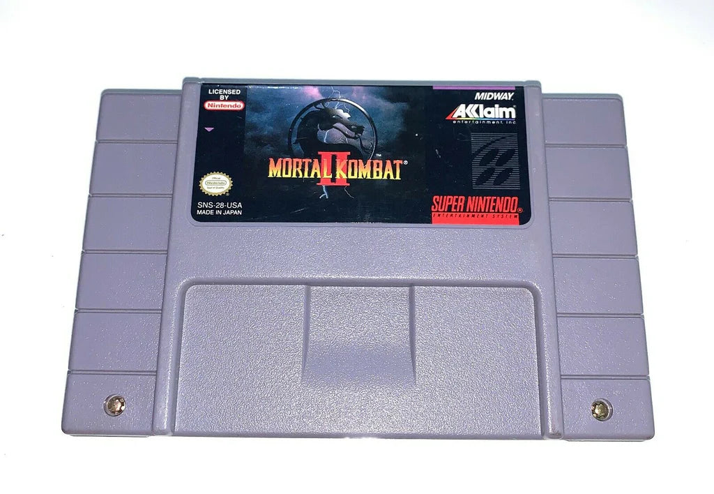 Juego Super Nintendo - Mortal Kombat 2 - Usado