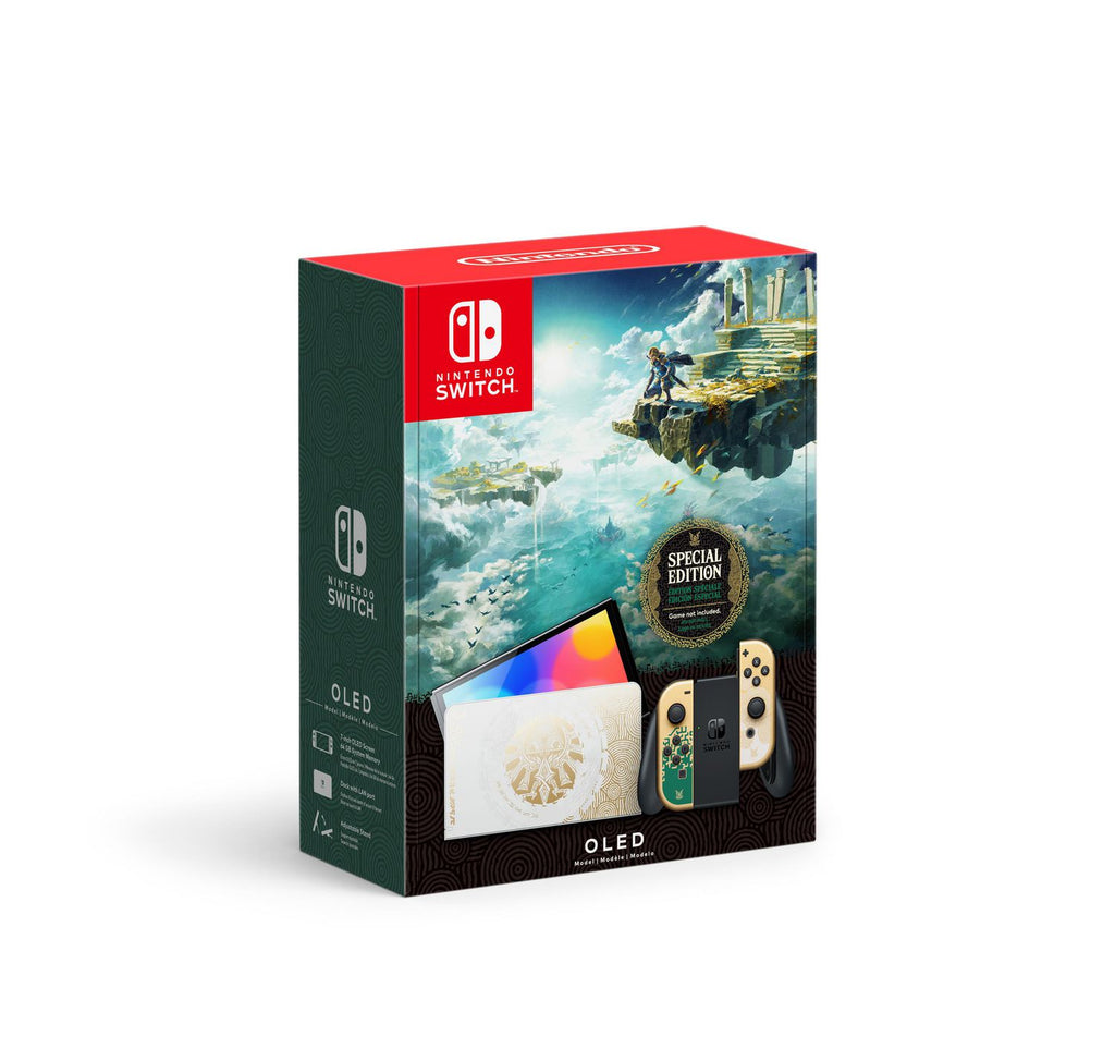 Nintendo Switch OLED Zelda Tears of the Kingdom - Edición Limitada