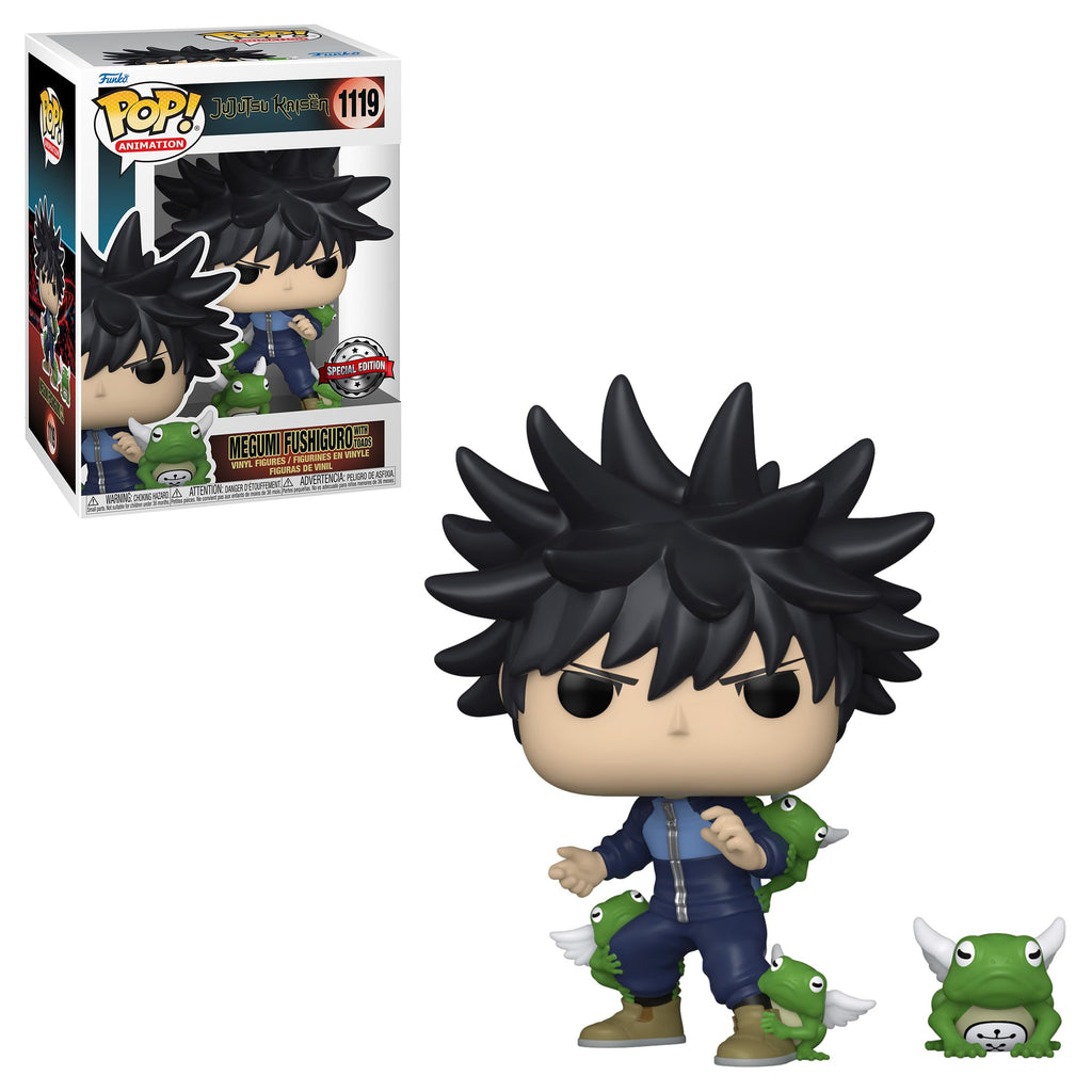 Funko Pop Animation: Jujutsu Kaisen Megumi W/Toads - 1119