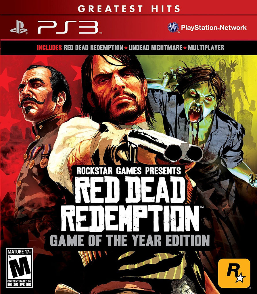 Red Dead Redemption Game of the Year - Playstation 3
