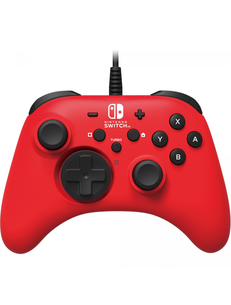 Control HORI con cable Nintendo Switch - Rojo