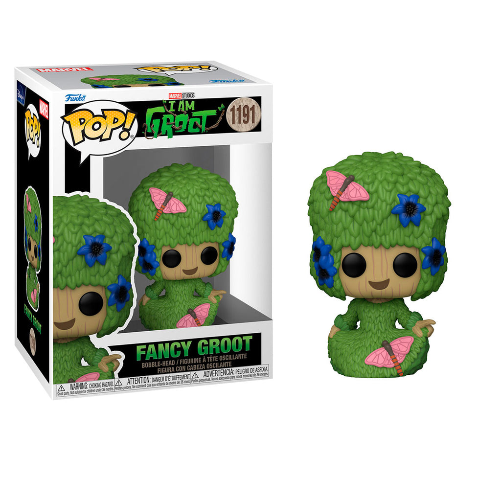 Funko Pop Marvel: I Am Groot - Fancy Groot - 1191