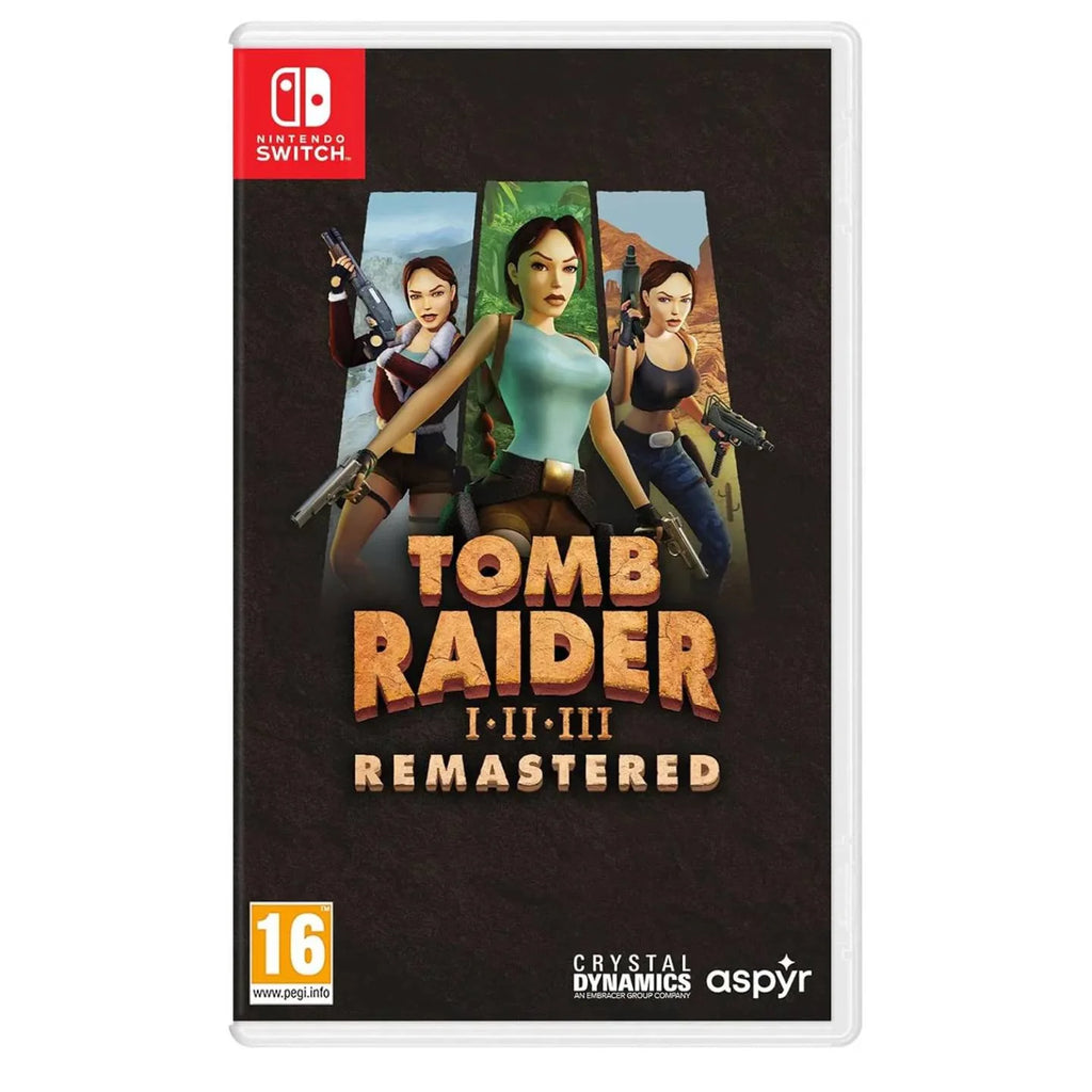 Tomb Raider I-III Remastered - Nintendo Switch