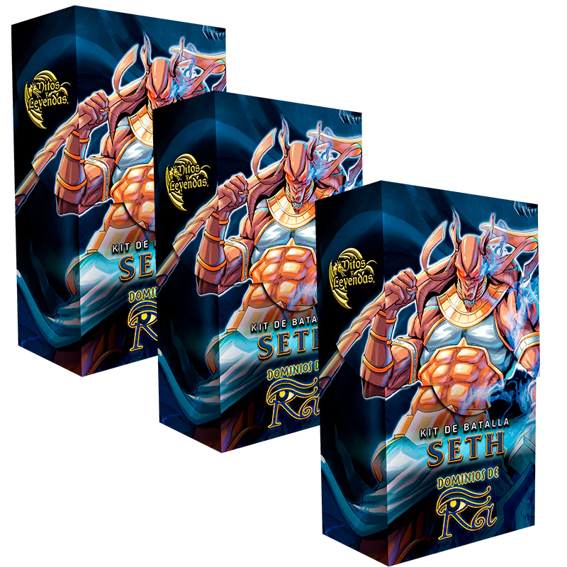 PREVENTA - Kit de Batalla PB - Seth x3