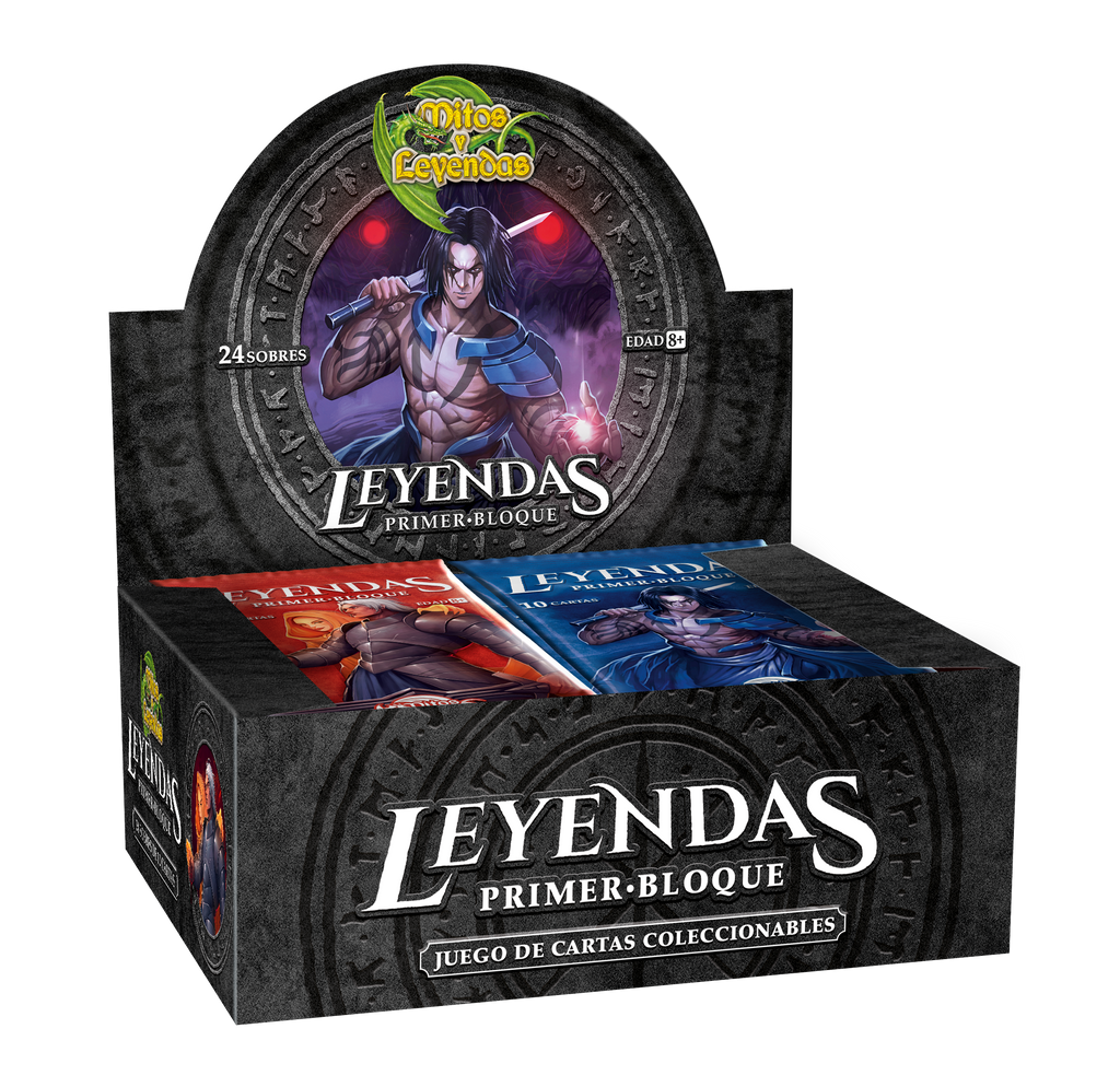 PREVENTA Display Leyendas Primer Bloque 4.0 | Mitos y Leyendas + Buy a Box