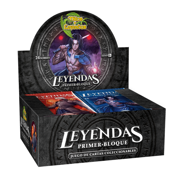 Display Leyendas Primer Bloque 4.0 | Mitos y Leyendas + Buy a Box ...