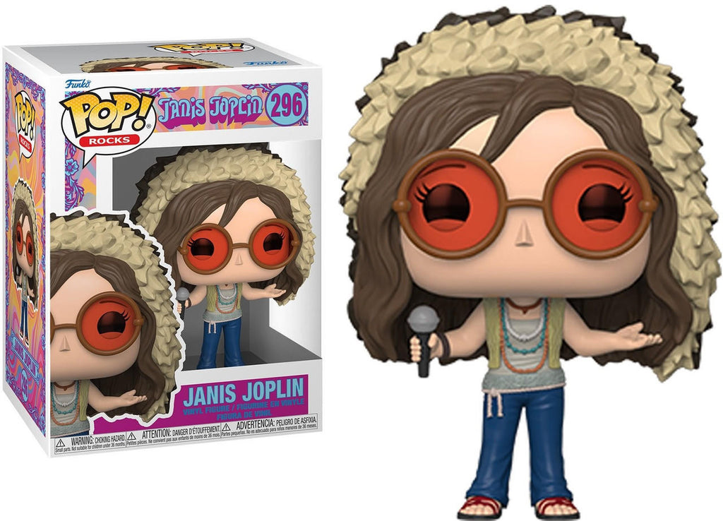 Funko Pop Rocks: Janis Joplin - 296