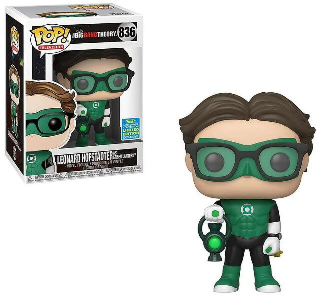 Funko Pop! Big Bang Theory - Leonard Hofstadter as Green Lantern 836