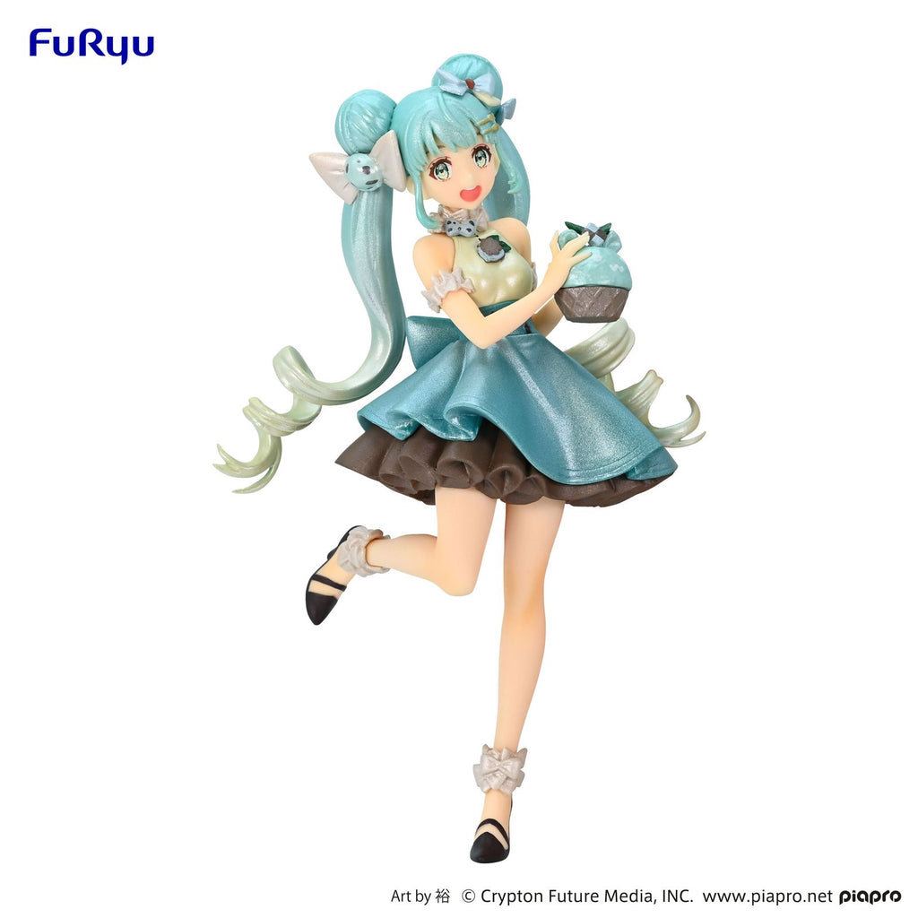 Hatsune Miku SweetsSweets Series FigureHatsune Miku Chocolate Mint Pearl Color