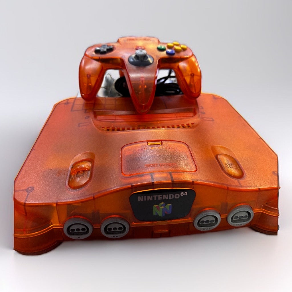 Consola Nintendo 64 Naranja