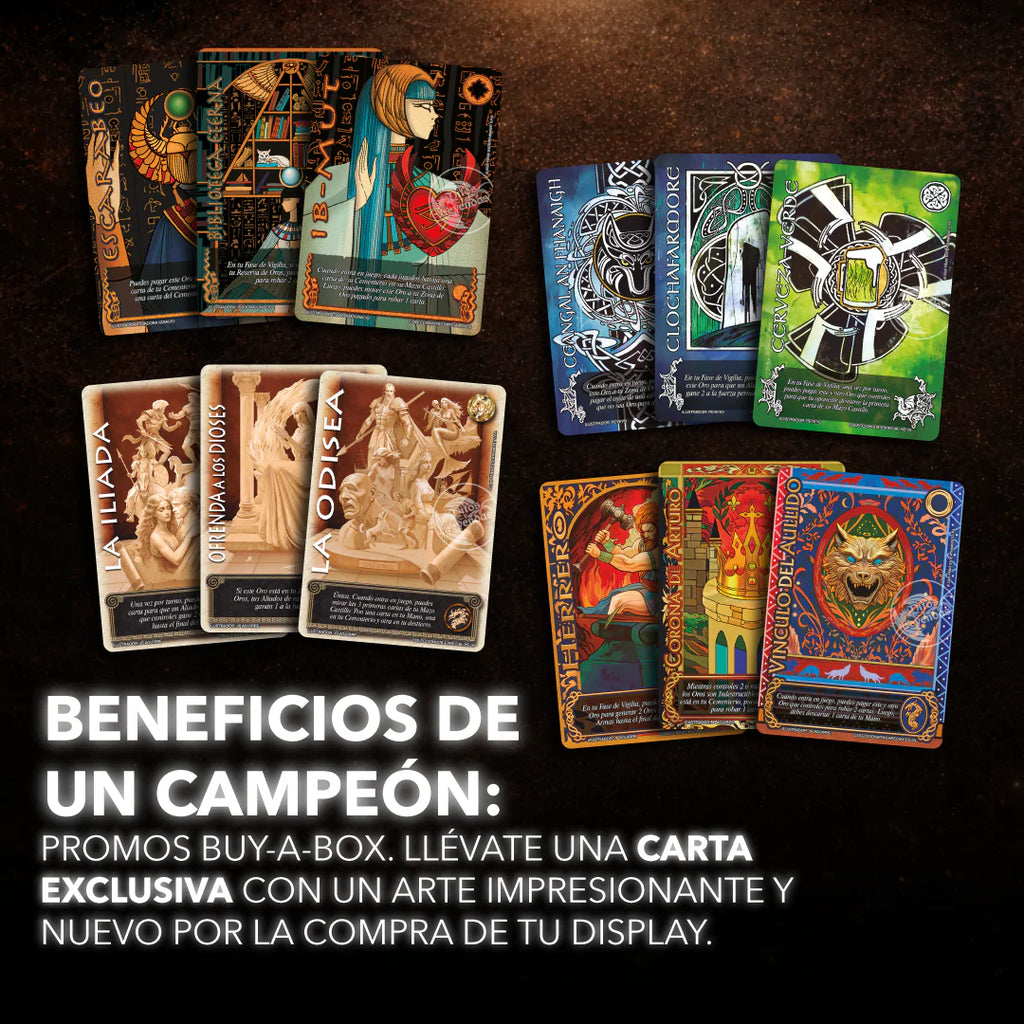 Display Leyendas Primer Bloque 4.0 | Mitos y Leyendas + Buy a Box