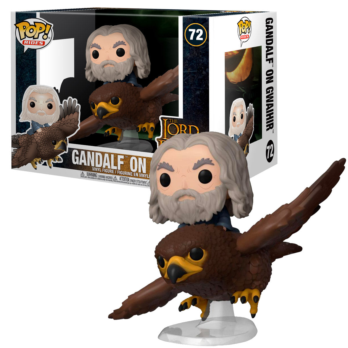 Funko Pop! Lord Of The Rings Gandalf On Gwaihir 72 Hobbiegames