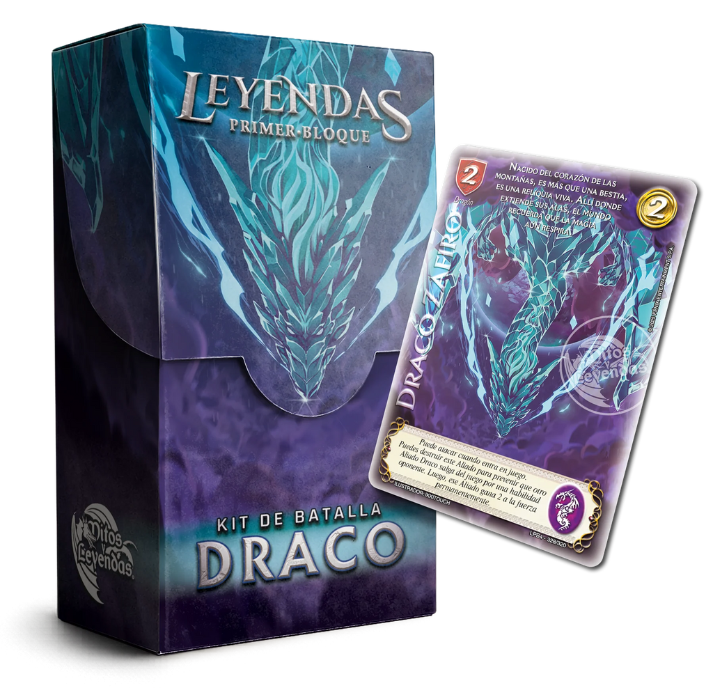 PREVENTA Kit Batalla Draco – Leyendas Primer Bloque 4.0 | Mitos y Leyendas