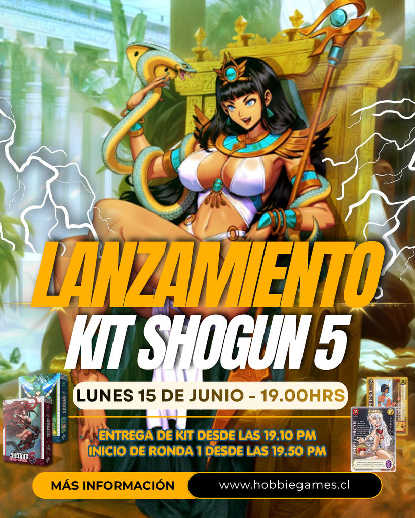 Torneo de Lanzamiento - Kits Shogun 5