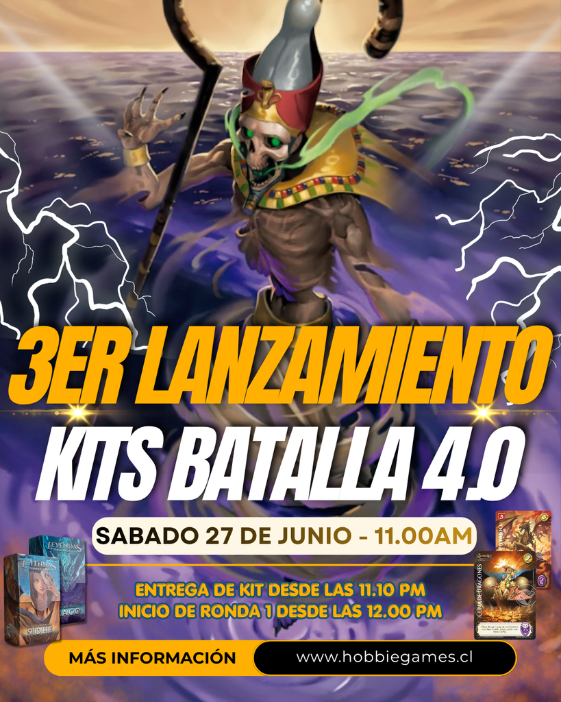 3ER Torneo de Lanzamiento - Kits de Batalla 4.0