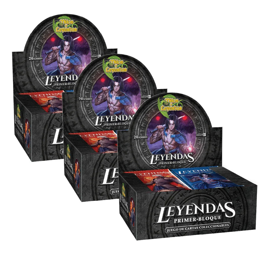 Display Leyendas Primer Bloque 4.0 | Mitos y Leyendas + Buy a Box
