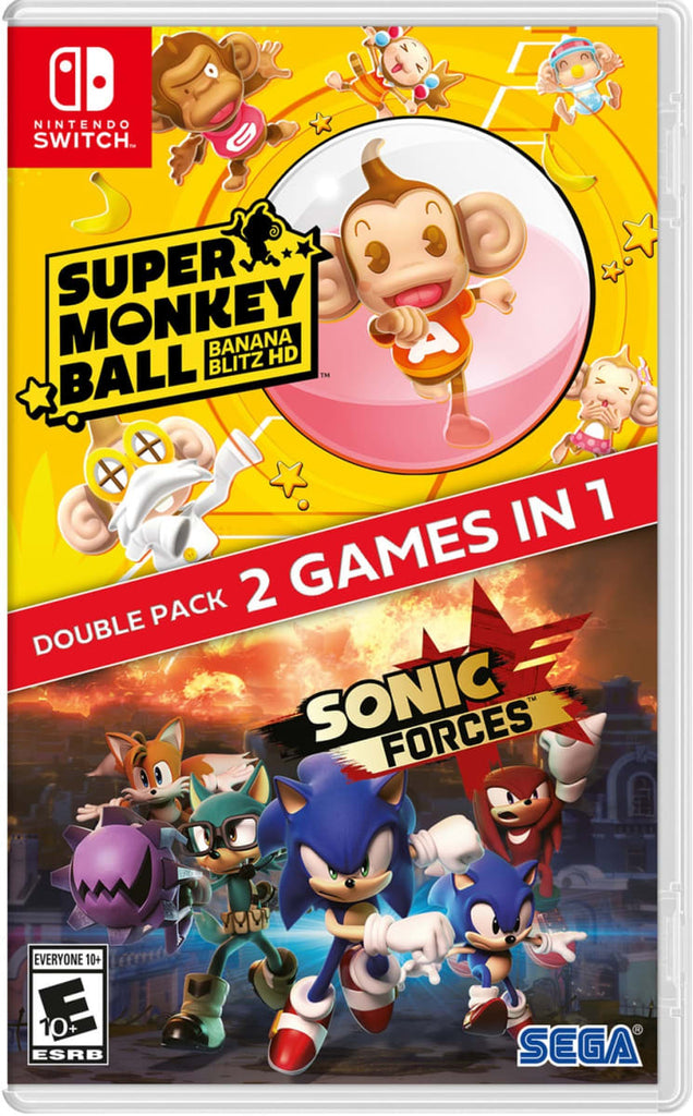 Sonic Forces + Super Monkey Ball Banana Blitz - Nintendo switch