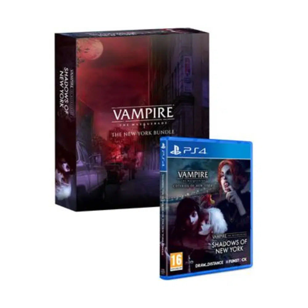 Vampire: The Masquerade - Coteries of New York + Shadows of New York - Collector's Edition - Playstation 4