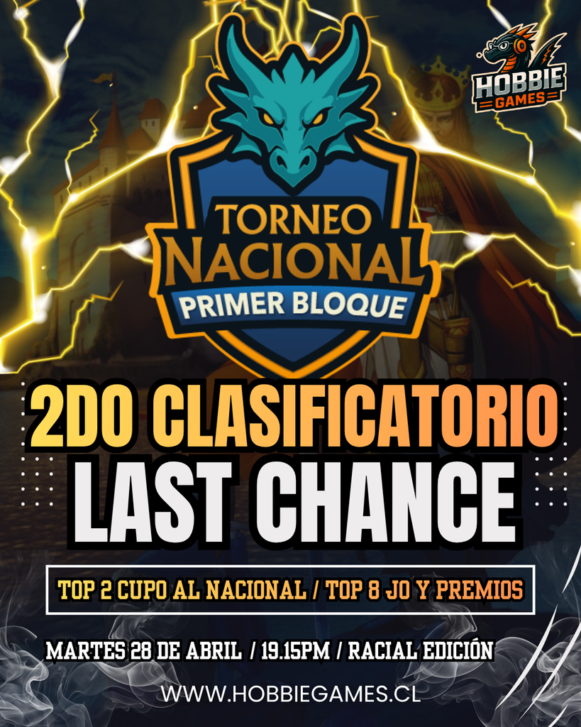 2DO Torneo Clasificatorio Nacional PB - HobbieGames