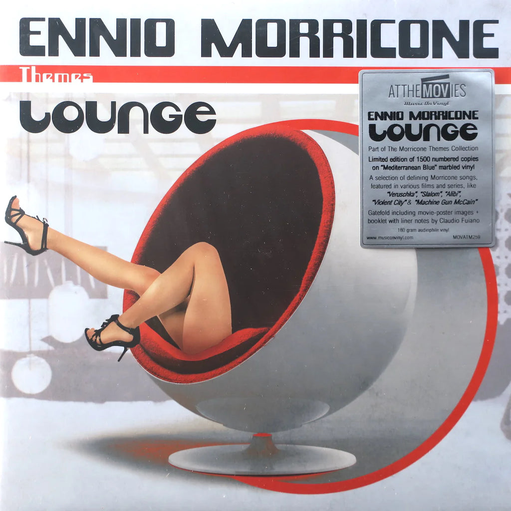 Ennio Morricone - Lounge Themes 2Lp Coloured Med Blue Vinyl