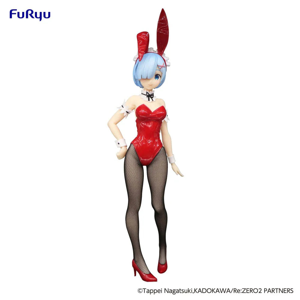 Re:Zero Rem Red Color Ver. BiCute Bunnies FuRyu