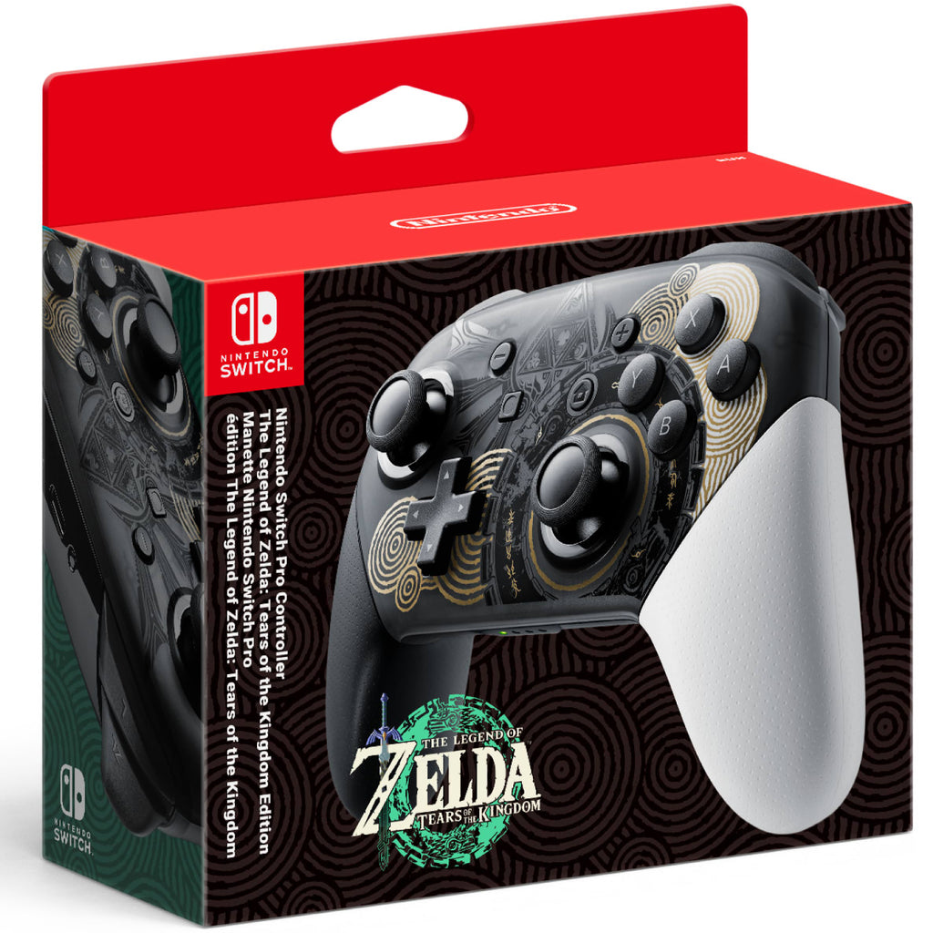 Pro Controller Edición Limitada - The Legend Of Zelda Tears Of The Kingdom