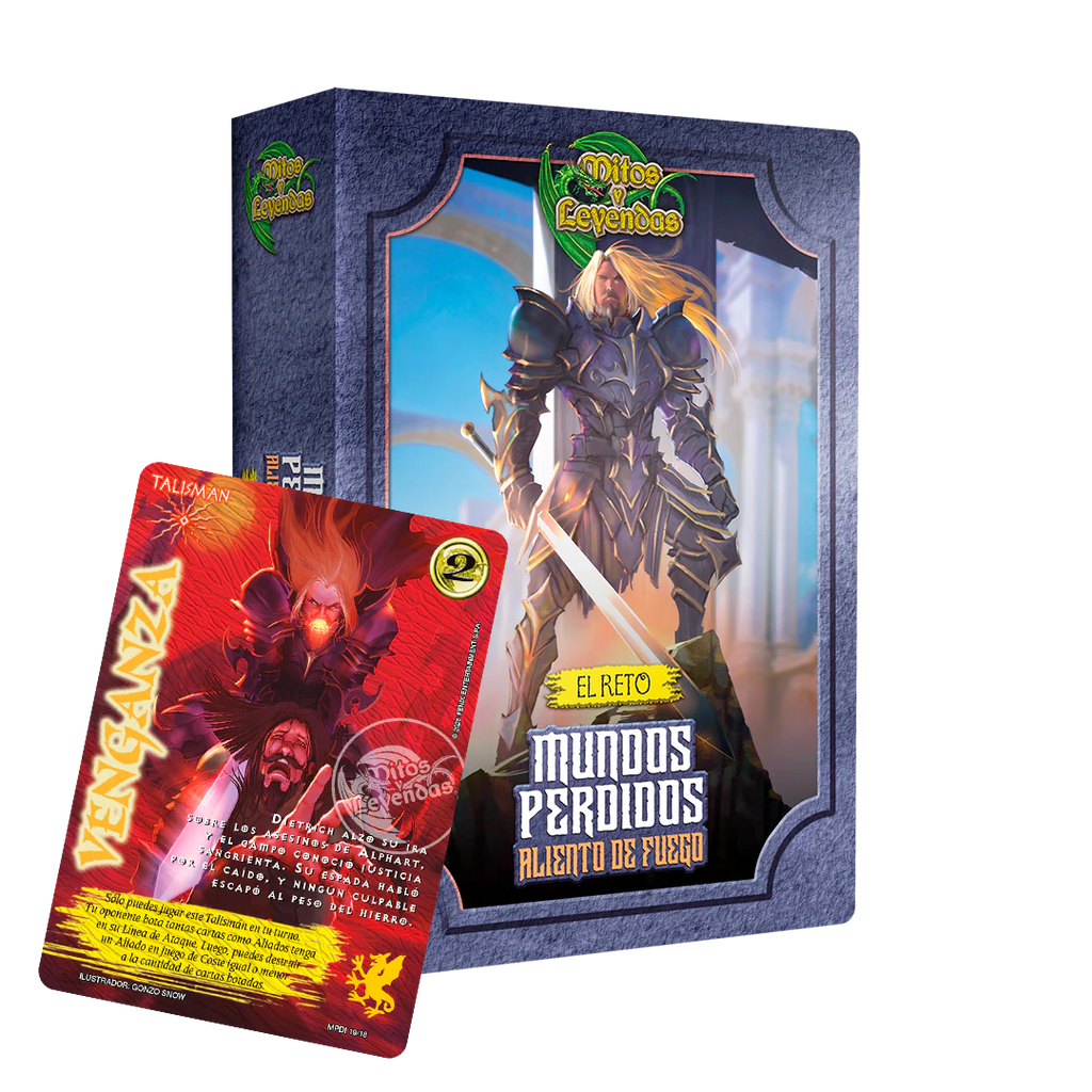 PREVENTA Mundos Perdidos Primera Era 2026 - Aliento de Fuego + 1 Buy a box
