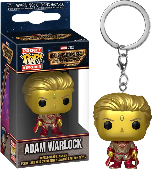 Funko Pop Keychain: Guardians Of The Galaxy 3 - Pop 8 - Adam Warlock