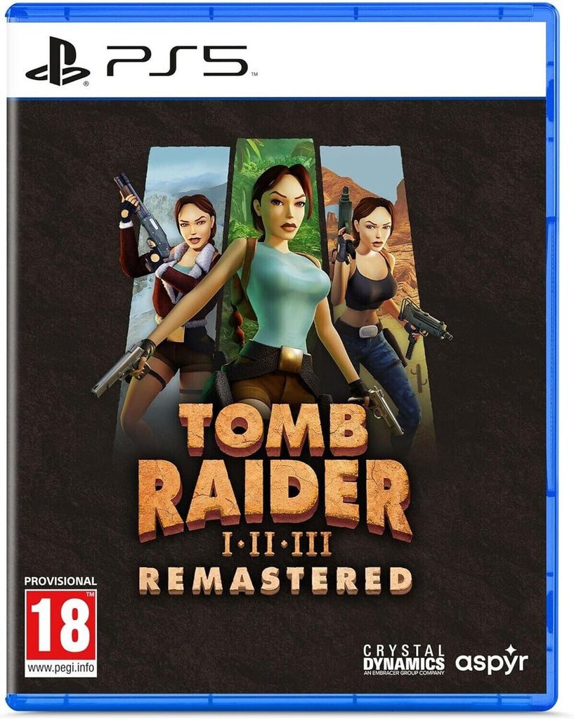 Tomb Raider I-III Remastered - Playstation 5