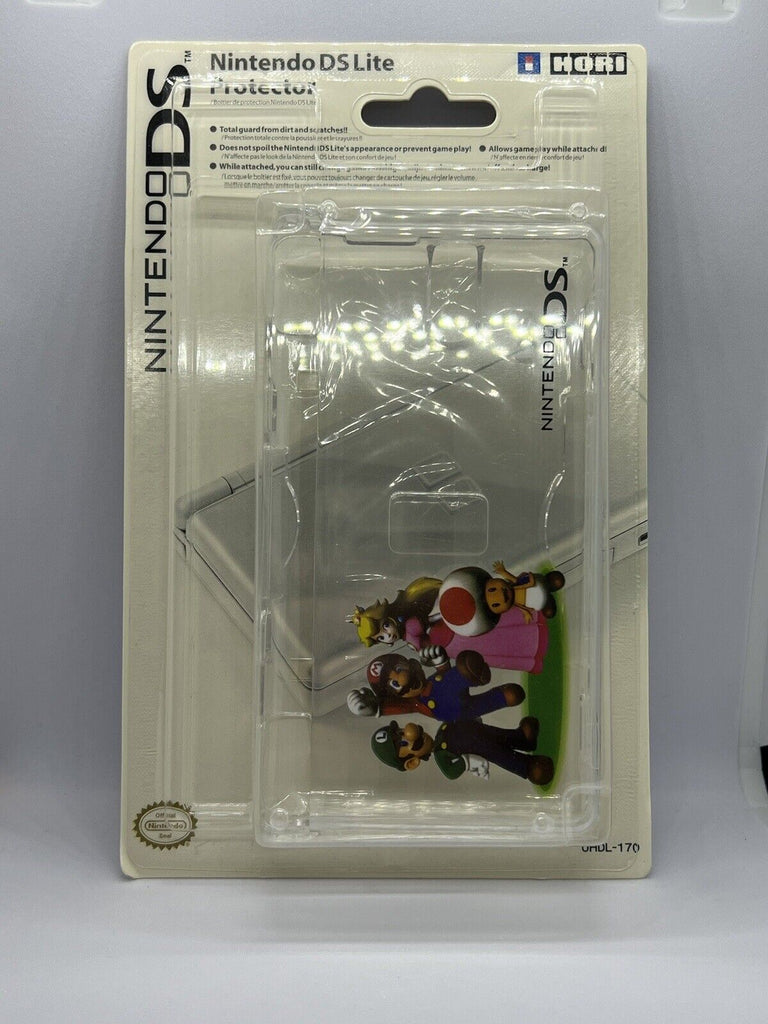 Carcaza Transparente Mario - Nintendo DS Lite