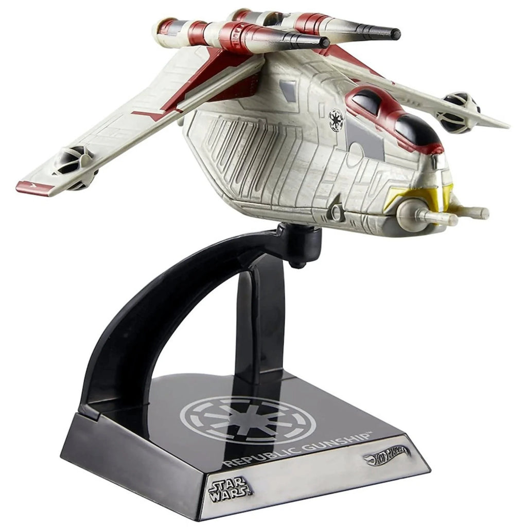 Star Wars Hot Wheels Starships Select - Republic Gunship