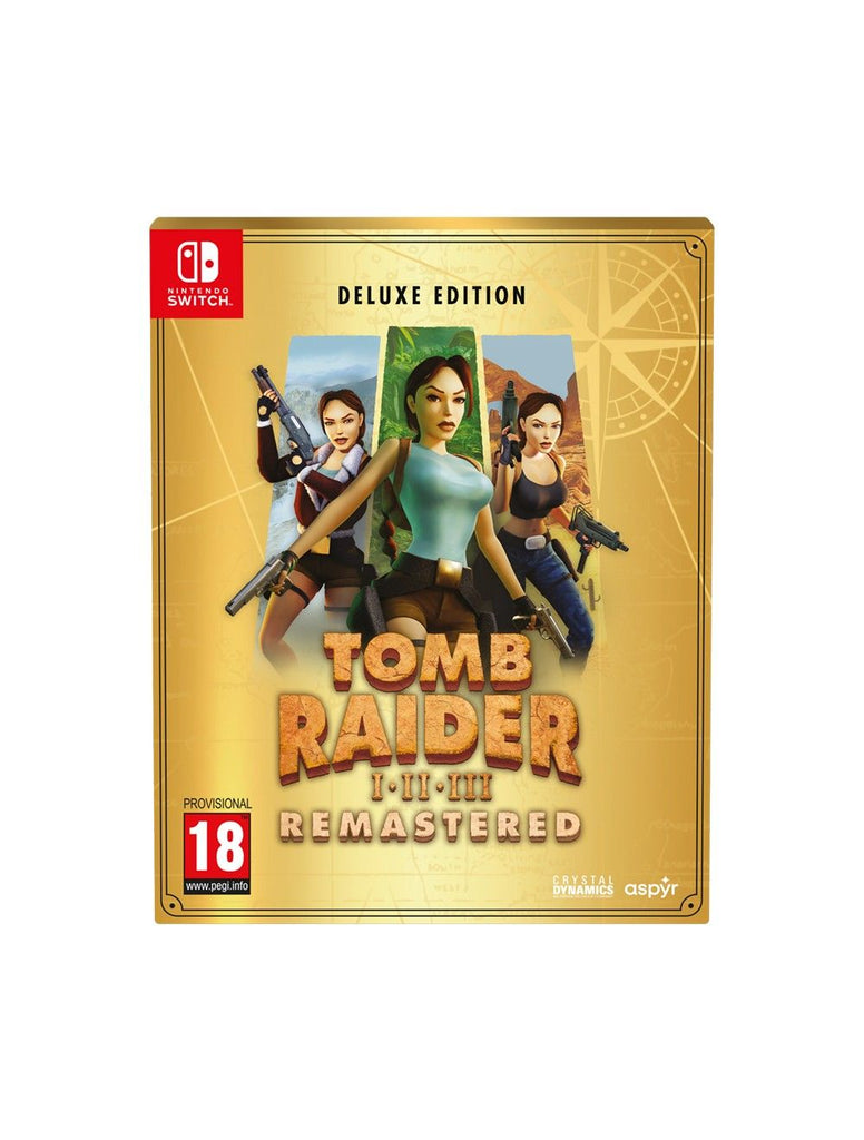 Tomb Raider I-III Remastered Deluxe Edition - Nintendo Switch