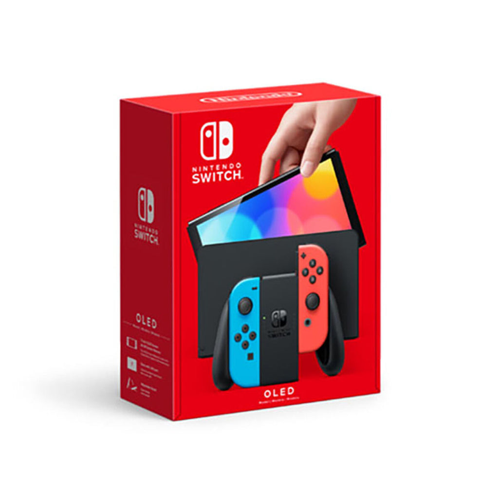 Consola Nintendo Switch Oled - Neon + Mica de Vidrio