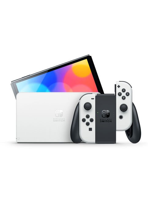 Consola Nintendo Switch OLED - White + Mica de Vidrio