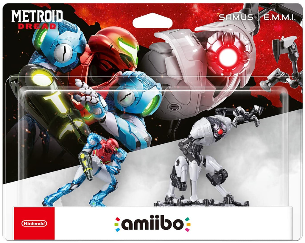 Amiibo Metroid Dread Pack Doble - E.m.m.i + Samus