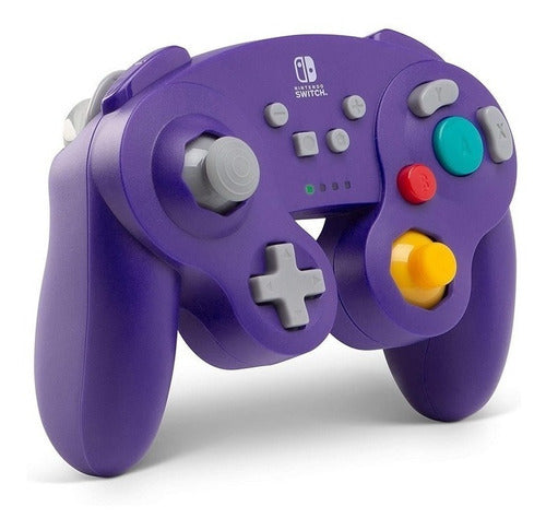 Control Power A Gamecube Inalambrico Purple - Nintendo Switch