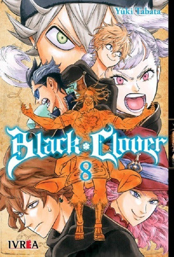 Manga Black Clover - Tomo 8