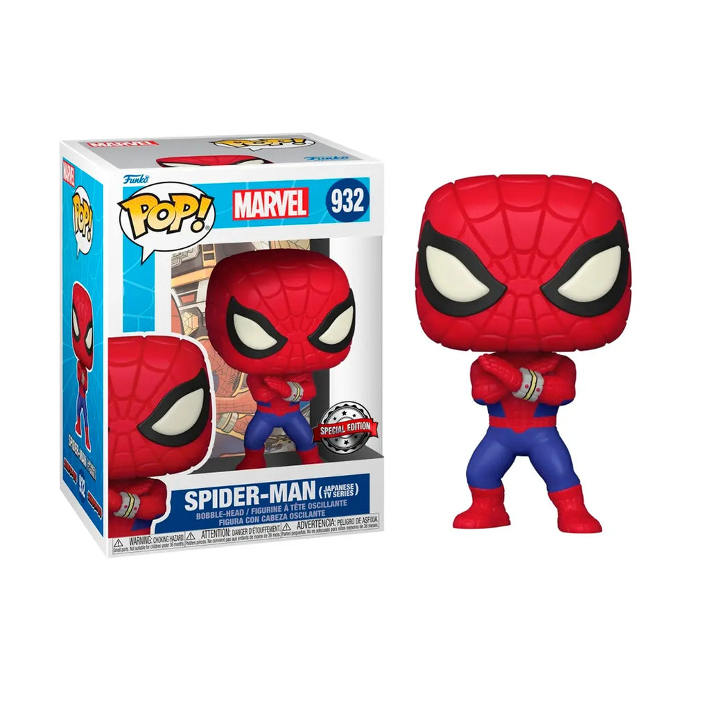 Funko Pop Spiderman Japanese TV 932 - Spiderman