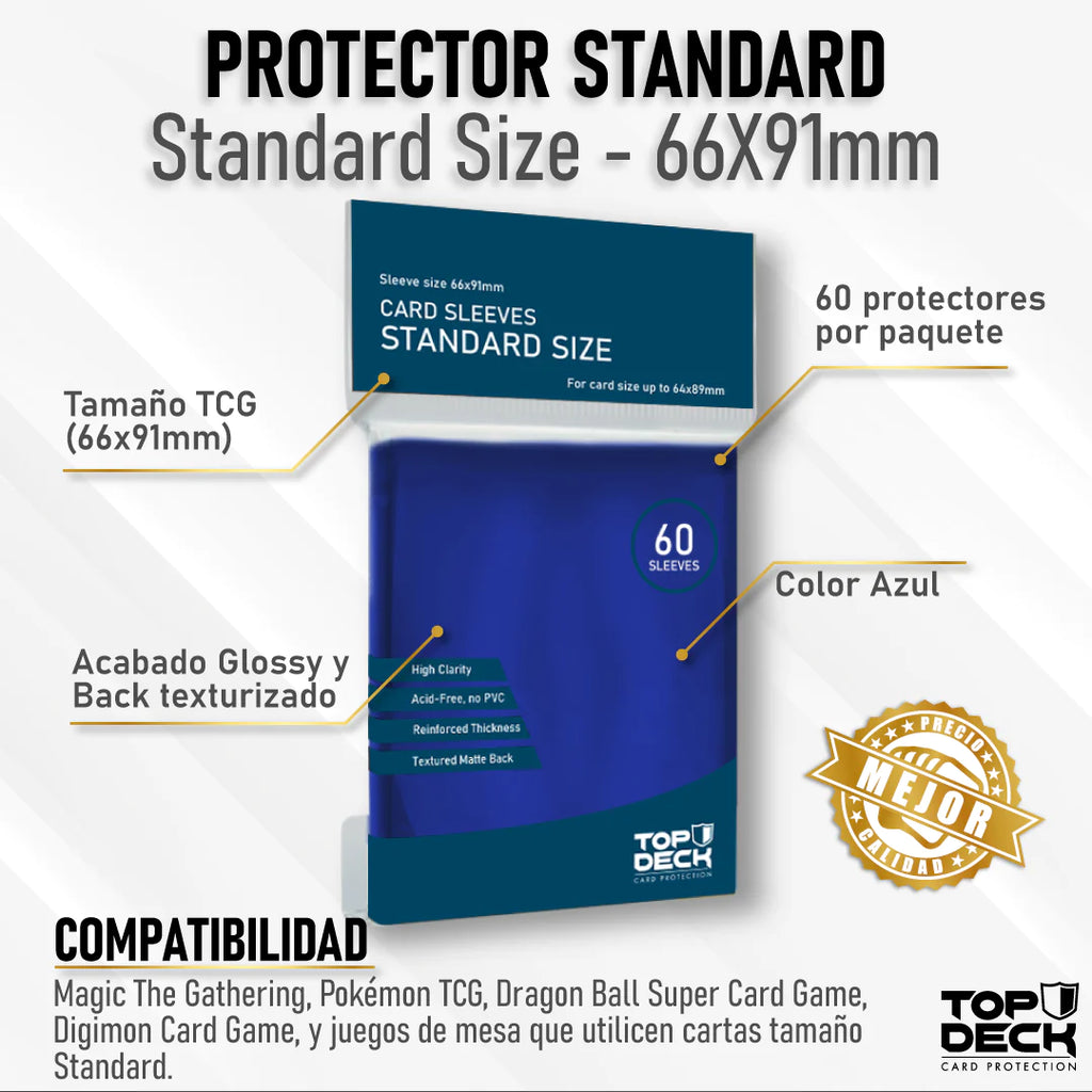 Protector Standard Top Deck Azul