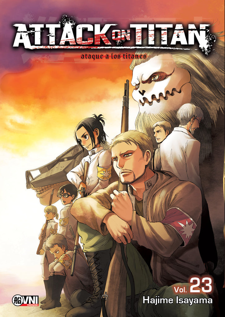 Manga - Attack on Titan - Tomo 23